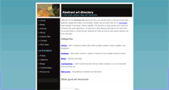 Desktop Screenshot of abstractart.ws